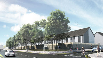 57 affordable homes, Maxwelltown, Dundee