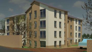 22 new apartments, Main St, Bonnybridge