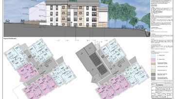 22 new apartments, Main St, Bonnybridge
